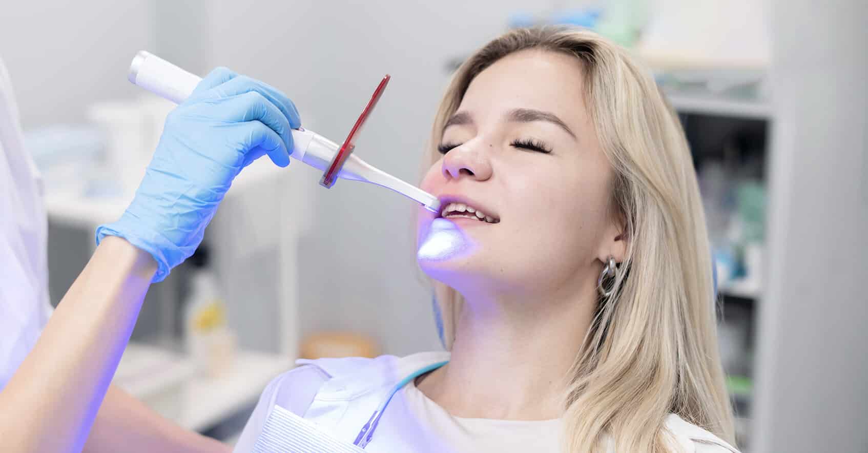 Laser dentistry dental care photograph