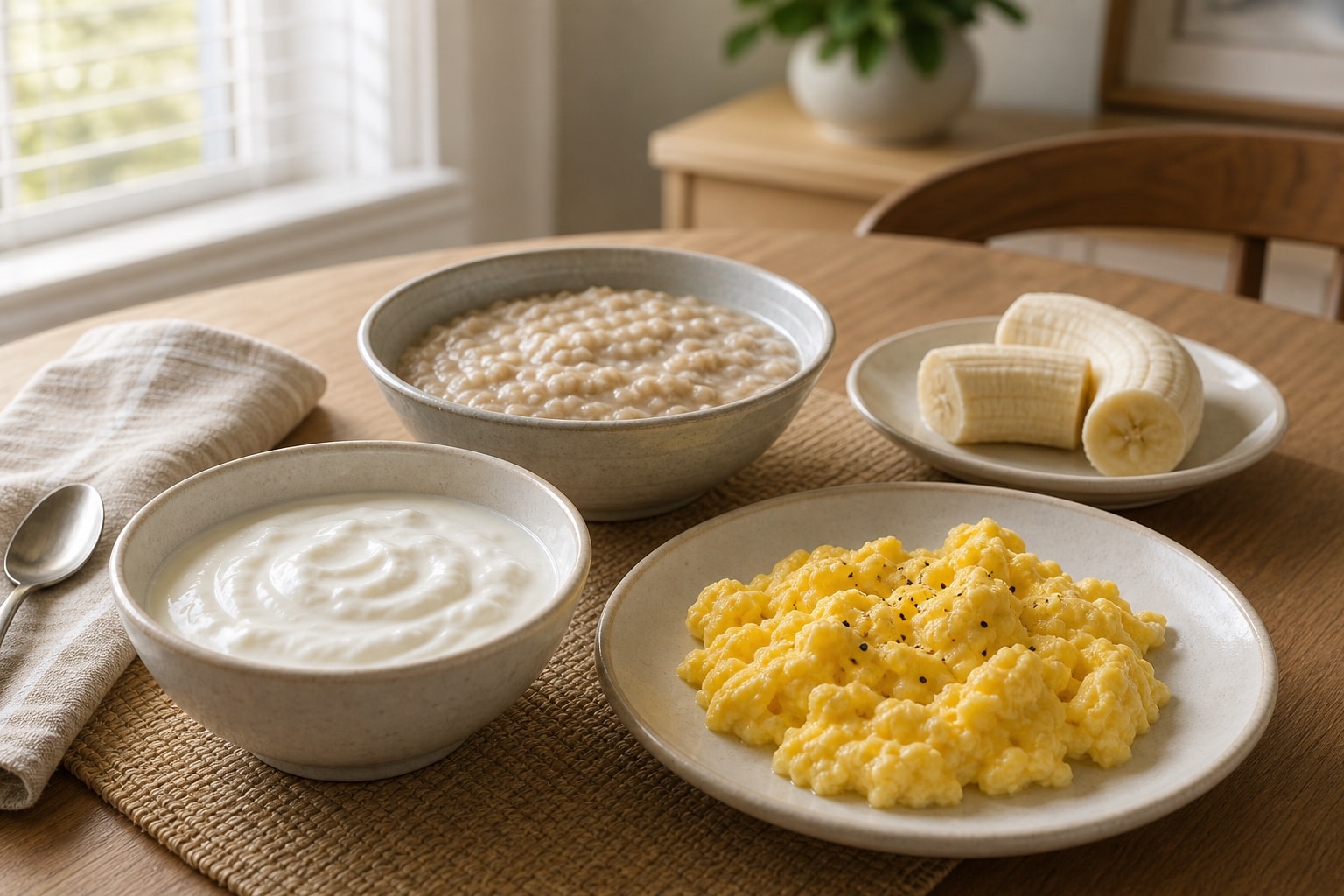 Soft foods suitable while protecting a temporary crown
